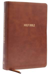 Kjv, Foundation Study Bible, Large Print, Leathersoft, Brown, Red Letter, Comfort Print: Holy...