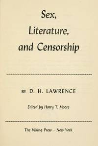 Sex, Literature, and Censorship (Compass books)