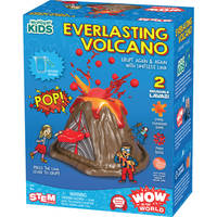 Wow in The World Everlasting Volcano | Erupt Your Volcano Again & Again, Slime Lava, Rubber Lava...