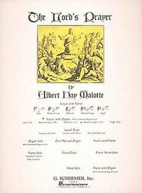 image of Lord's Prayer: Medium High Voice (D-Flat) and Organ