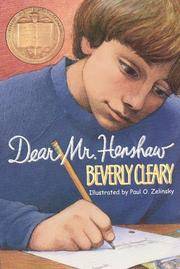 DEAR MR HENSHAW NEWBERY AWARD 84