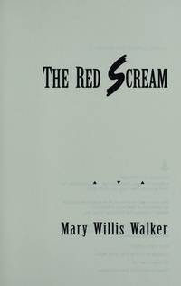 THE RED SCREAM. A Novel of Suspense.