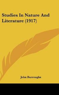 image of Studies In Nature And Literature (1917)