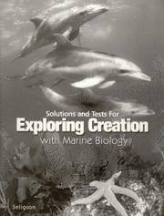 Exploring Creation with Marine Biology, Solutions and Test Manual Only