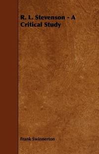 cover of R. L. Stevenson - A Critical Study