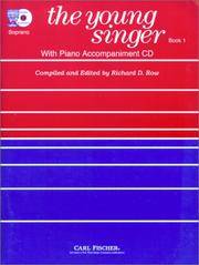 RB81 - The Young Singer-Soprano (Book &amp; CD) (CHANT) by Add Richard D. Row