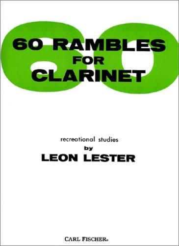 thumbnail image 2 of 60 Rambles For Clarinet - Clarinet Music Book With Practice Pieces 2 of 5