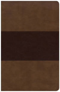 cover of Holy Bible: King James Version, Saddle Brown Leathertouch, Personal Size Reference