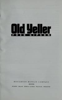 image of Old Yeller