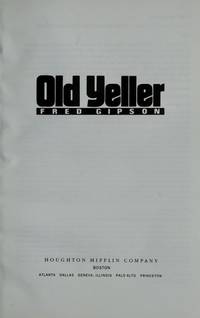 Old Yeller