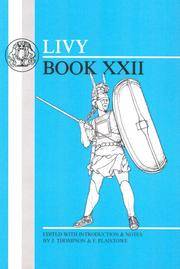 image of Livy: Book XXII (Latin Texts) (Bk. 22)
