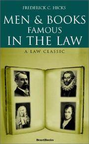 Men and Books Famous in the Law by Harlan Stone - Paperback - from The Saint Bookstore (SKU: B9781587980596)