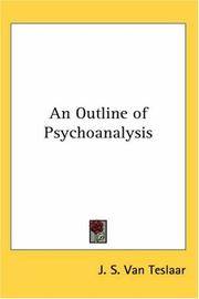 cover of An Outline of Psychoanalysis