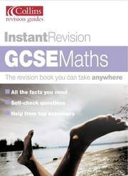 Instant Revision â&#128;&#147; GCSE Maths (Instant Revision S.) [Paperback] Metcalf, Paul and Courcy, Jayne de