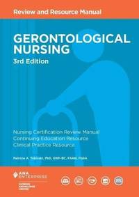 Gerontological Nursing Review and Resource Manual, 3rd Edition by Tabloski, Patricia A