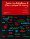 Acronyms, Initialisms and Abbreviations Dictionary : A Guide to Acronyms, Abbreviations...