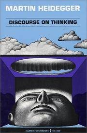 image of Discourse on Thinking (Torchbooks TB 1459) (Harper Perennial Modern Thought)