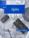 Algebra Student Workbook de Siegfried Haenisch