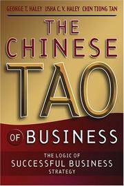 The Chinese Tao Of Business