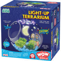 Wow in The World Light-UP Terrarium | Grow Plants, Decorate Your Terrarium, Glow-in-The-Dark, UV...