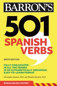 image of 501 Spanish Verbs