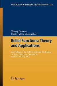 Belief Functions: Theory and Applications: Proceedings of the 2nd International Conference on...