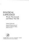 Political language: Words that succeed and policies that fail (Institute for Research on Poverty...