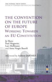 image of Convention on the Future of Europe: Working Towards an EU Constitution