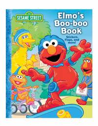 Sesame Street Elmo's Boo Boo Book (1) (Flap Sticker Book)