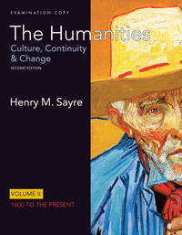 cover of Humanities: Culture, Continuity and Change - Vol.2 (Examination Copy)