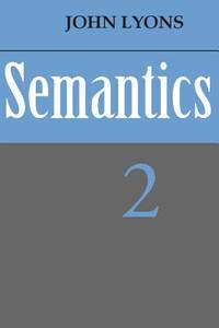 Semantics (ISBN: 9780521215602)