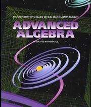 UCSMP Advanced Algebra (University of Chicago School Mathematics Project)