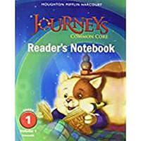 Journeys : Common Core Reader's Notebook Consumable Volume 1 Grade 1