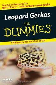 image of Leopard Geckos For Dummies
