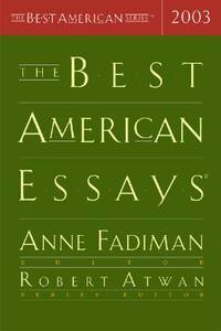 The Best American Essays 2003