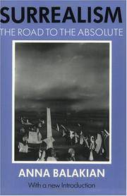 cover of Surrealism: The Road to the Absolute