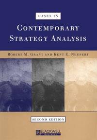 Cases in Contemporary Strategy Analysis 2e