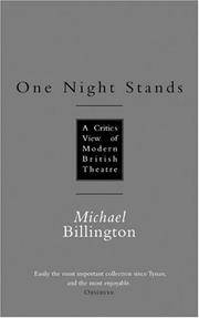 cover of One Night Stands: A Critic's View of Modern British Theatre (Nick Hern Books)