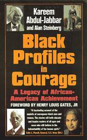 image of Black Profiles in Courage : A Legacy of African American Achievement