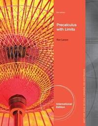 Precalculus With Limits (ISBN: 9781133954606)