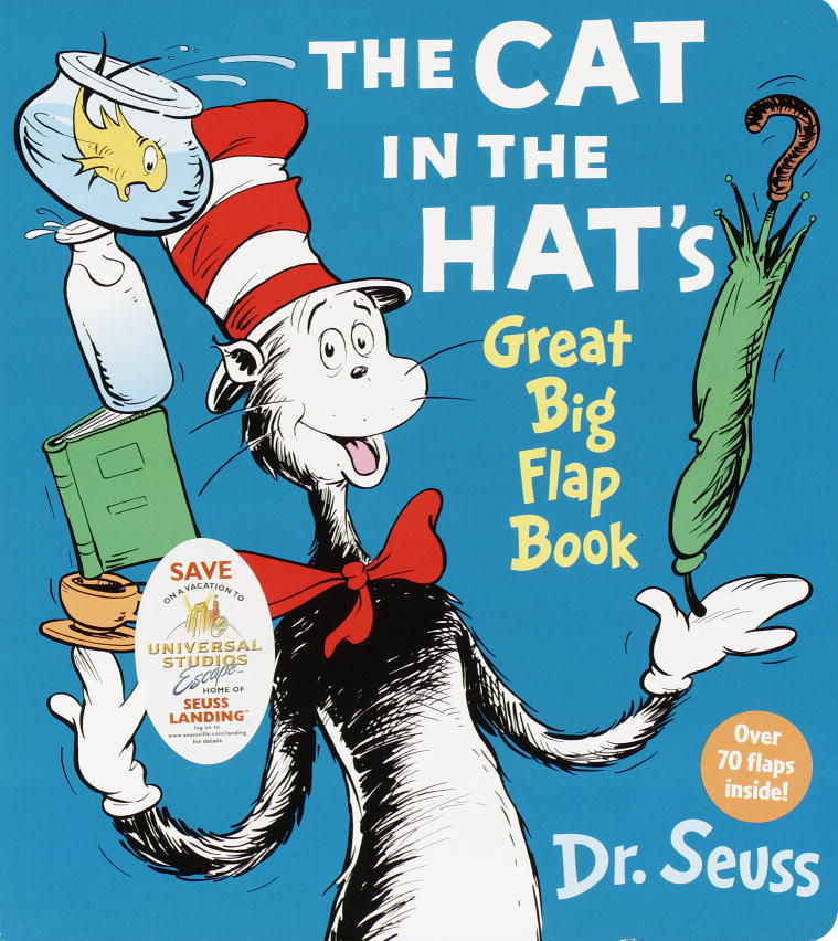 The Cat in the Hat's Great Big Flap Book by Seuss Board book