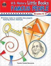 U.S. History Little Books: Famous People: Famous People