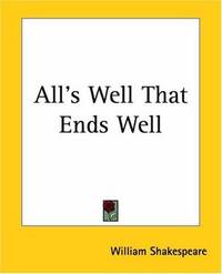 cover of All's Well That Ends Well