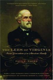 image of The Lees of Virginia: Seven Generations of an American Family