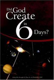 Did God Create in 6 Days?