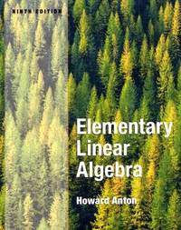 Elementary Linear Algebra (ISBN: 9780471669609)