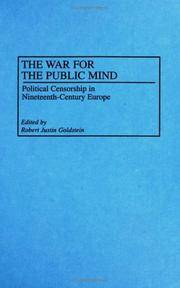 The War for the Public Mind