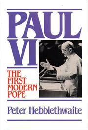 cover of Paul VI: The First Modern Pope