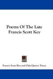 Poems Of the Late Francis Scott Key