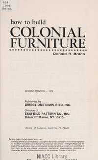 How to Build Colonial Furniture